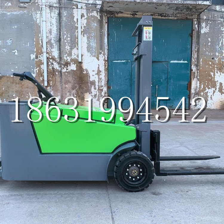 资源县小型电动叉车1吨2吨步行站驾式电瓶堆高充电装卸车液压升降车铲车
